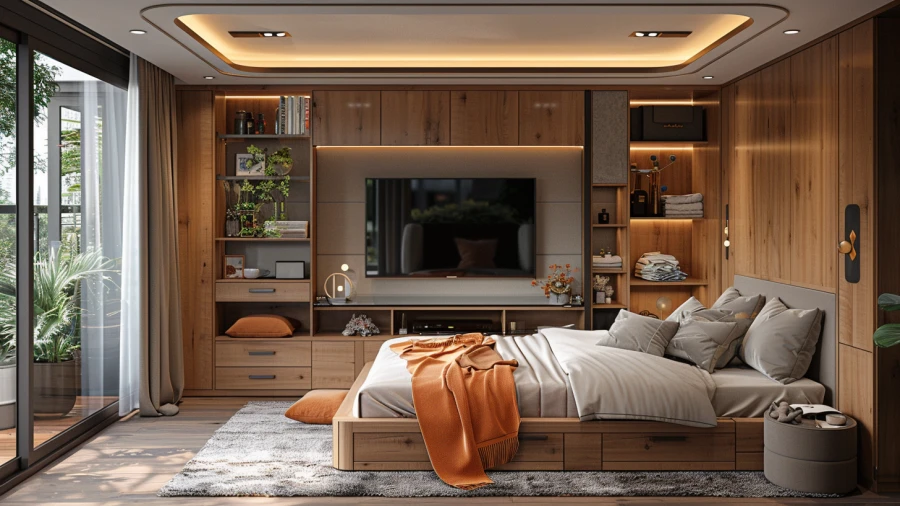 Top 20 Bedroom TV Cabinet Design Ideas and designs that maximize storage