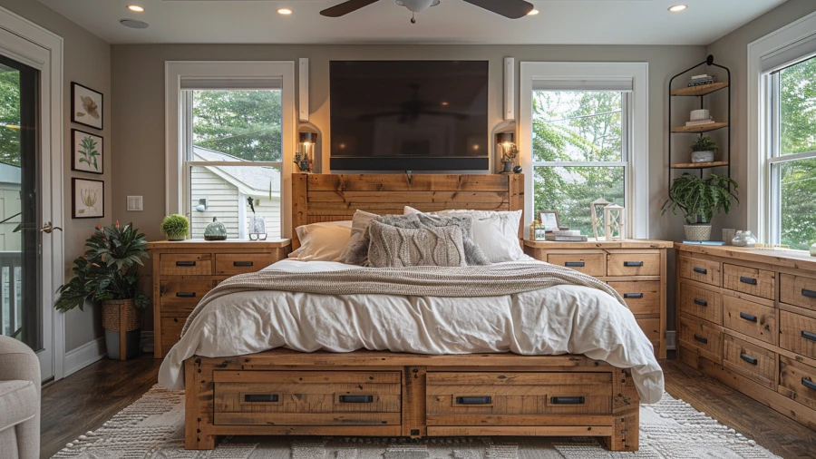 Top 20 Bedroom TV Cabinet Design Ideas and designs that maximize storage