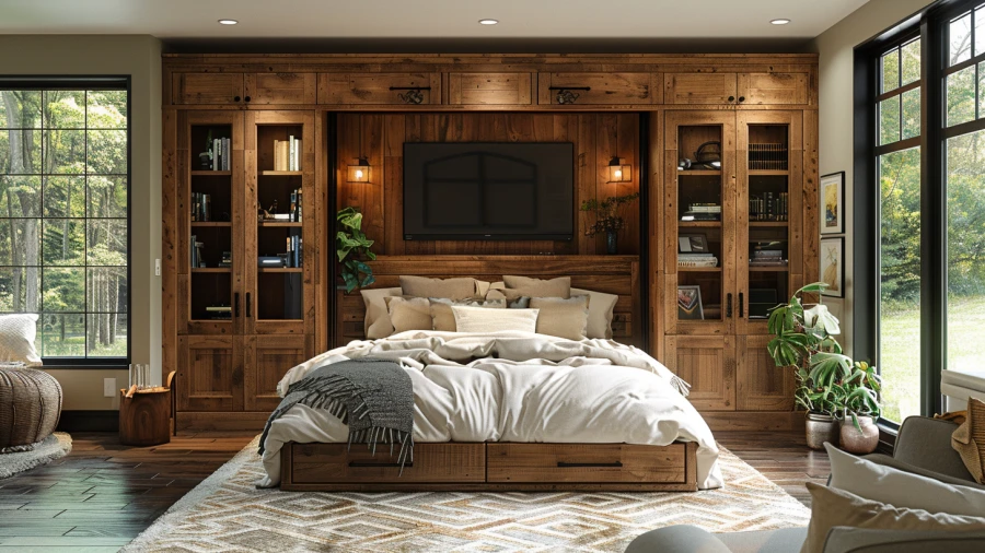 Top 20 Bedroom TV Cabinet Design Ideas and designs that maximize storage