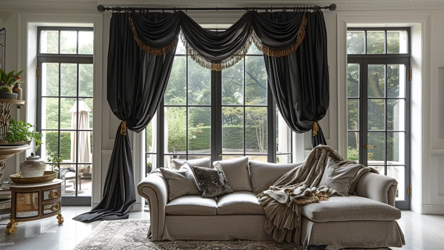 20 Exciting Black Curtains Ideas for Your Home!