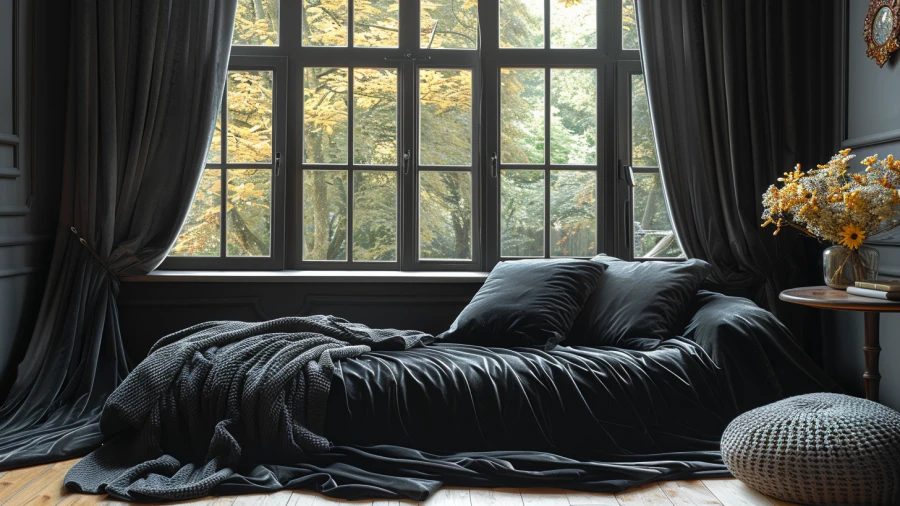 20 Exciting Black Curtains Ideas for Your Home!