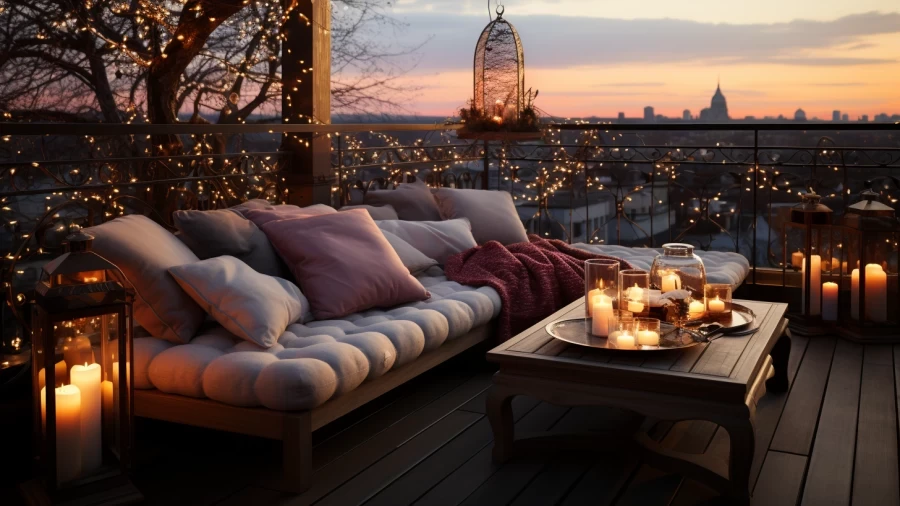 9 Creative Christmas Balcony Decorating Ideas to Beautify Your Outdoor Space