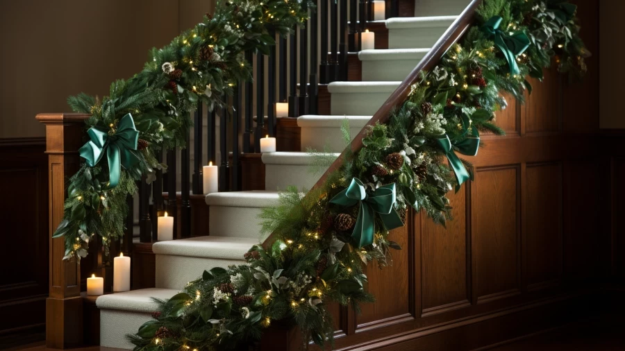 8 Creative Christmas Staircase Decorating Ideas to Elevate Your Holiday Spirit
