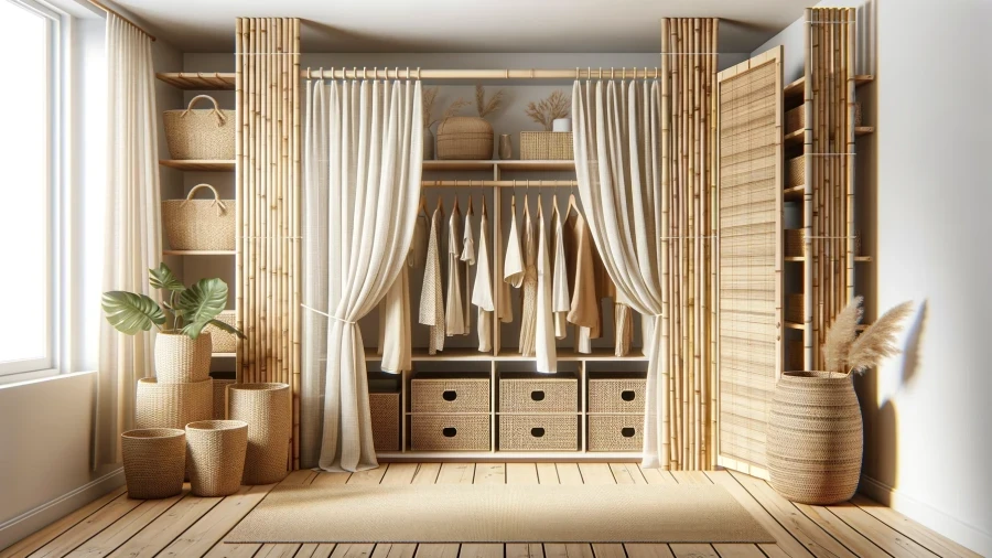 Clever Closet Curtain Ideas to get rid of your Unattractive Bi-Fold