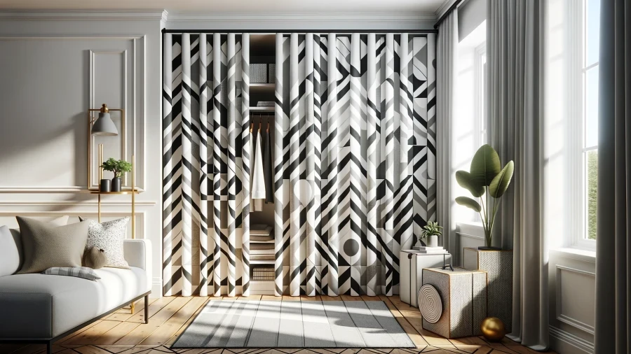 Clever Closet Curtain Ideas to get rid of your Unattractive Bi-Fold