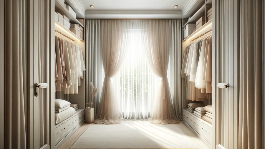 Clever Closet Curtain Ideas to get rid of your Unattractive Bi-Fold