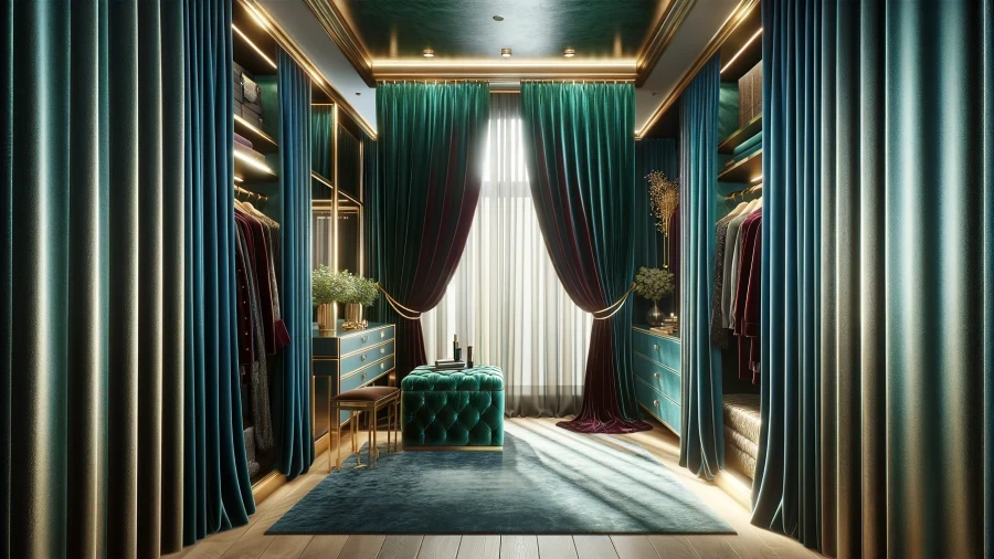 Clever Closet Curtain Ideas to get rid of your Unattractive Bi-Fold