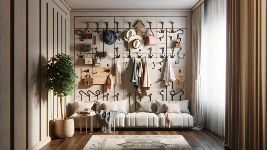 9 Creative Clothes Storage Ideas to maximize space organized Without Closets