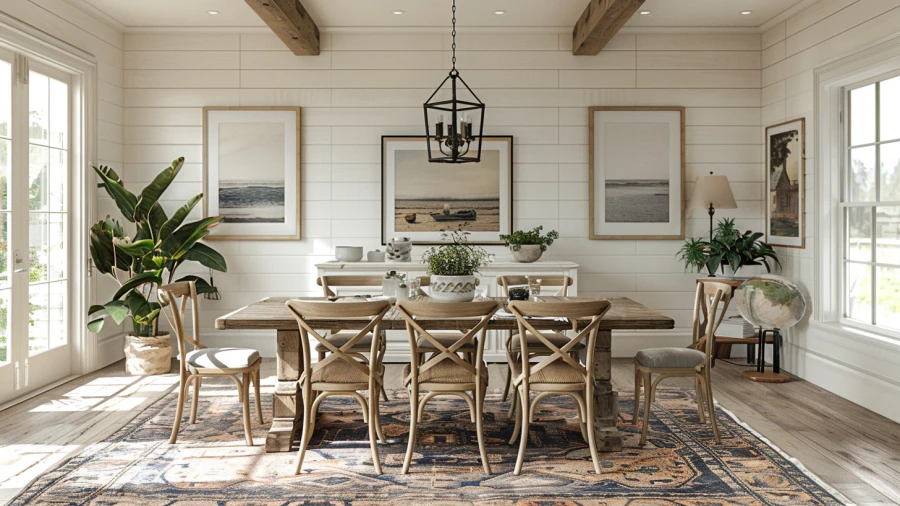 20 Coastal Dining Room Design Ideas to Turn Your Space into a Beach Paradise.