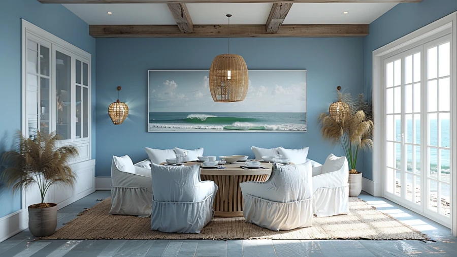 20 Coastal Dining Room Design Ideas to Turn Your Space into a Beach Paradise.