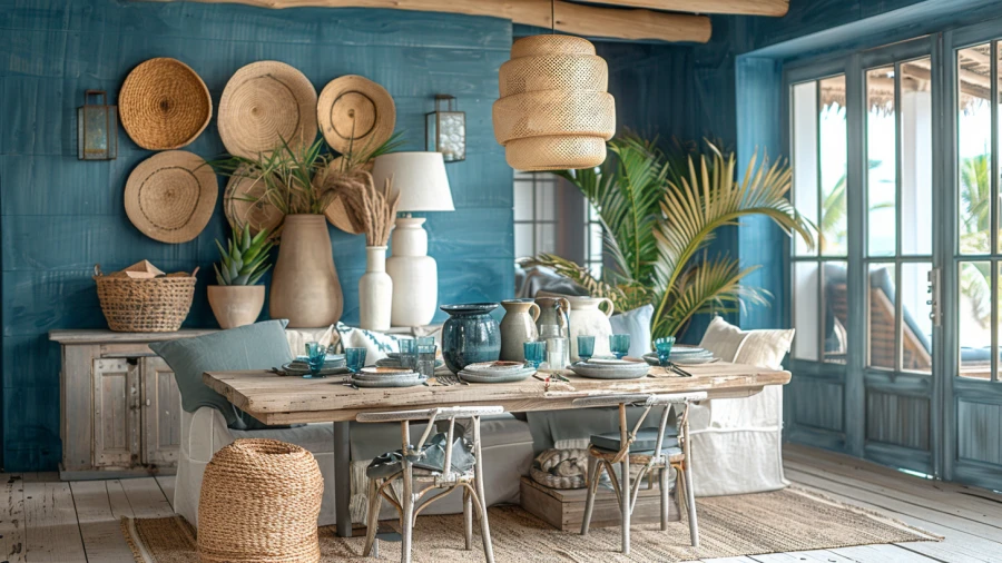 20 Coastal Dining Room Design Ideas to Turn Your Space into a Beach Paradise.