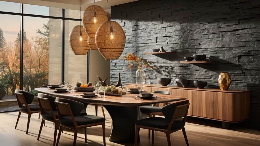 Beautiful Dining Room Wallpaper Ideas 2024 to Enhance Your Dining Experience