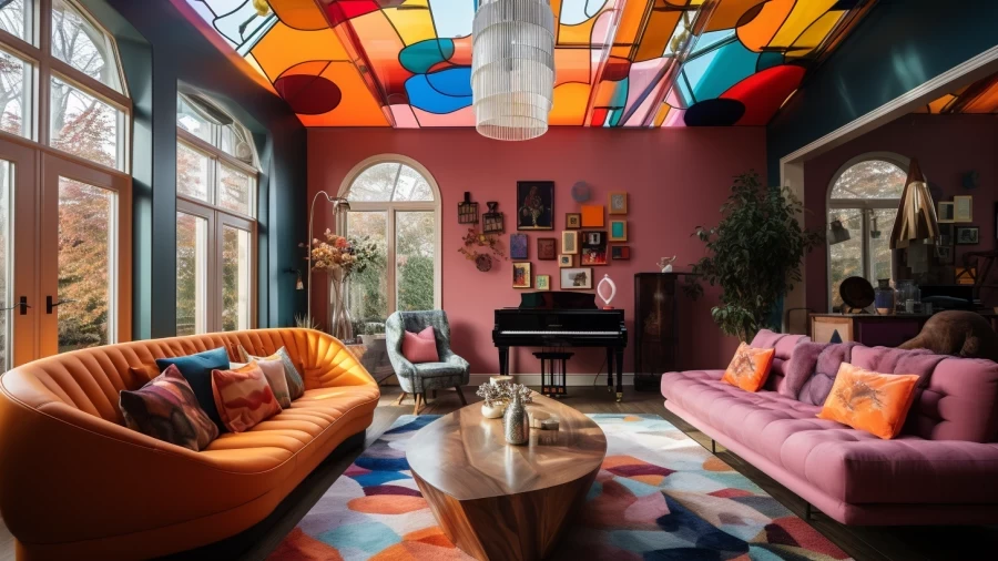 Embrace Ceiling Maximalism: 8 Creative Approaches for Your Home