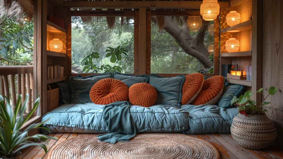 20 Amazing Enclosed Balcony Ideas 2024 that enhance comfort into a cozy retreat