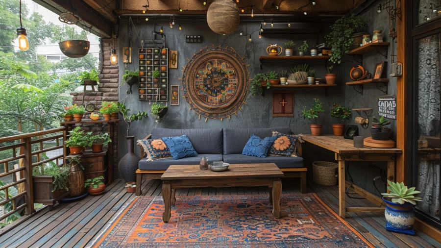 20 Amazing Enclosed Balcony Ideas 2024 that enhance comfort into a cozy retreat