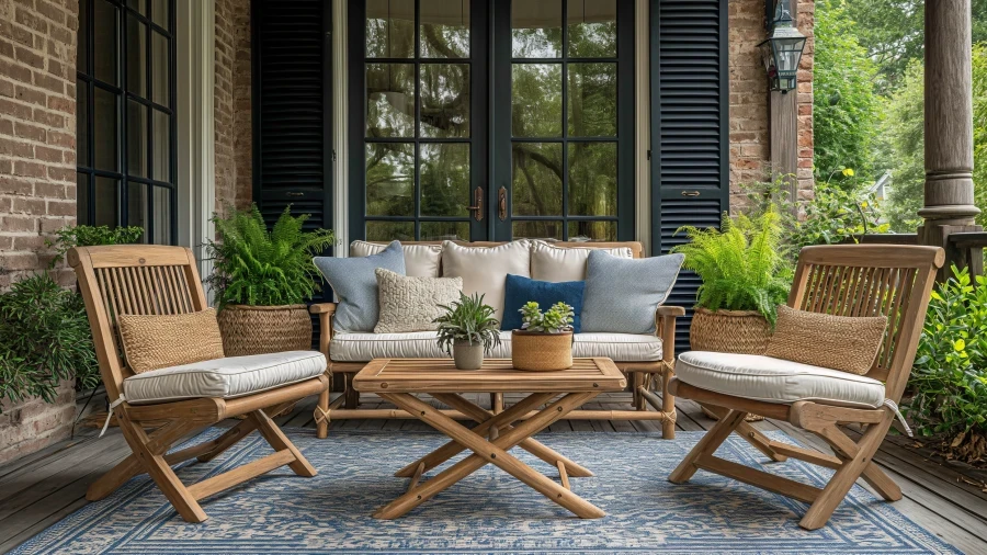 10 Pretty and Functional Front Porch Furniture Ideas For the Warmest Welcome