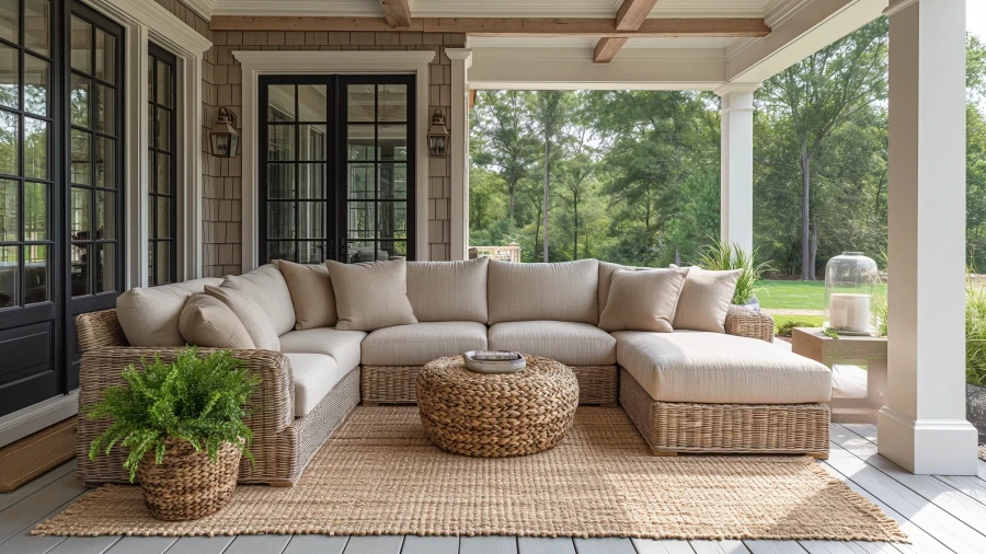 10 Pretty and Functional Front Porch Furniture Ideas For the Warmest Welcome