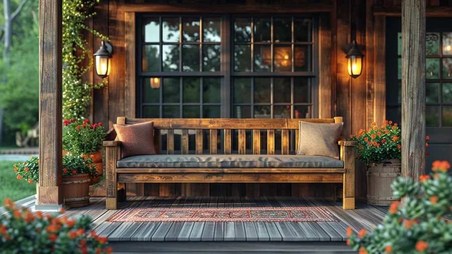 10 Pretty and Functional Front Porch Furniture Ideas For the Warmest Welcome