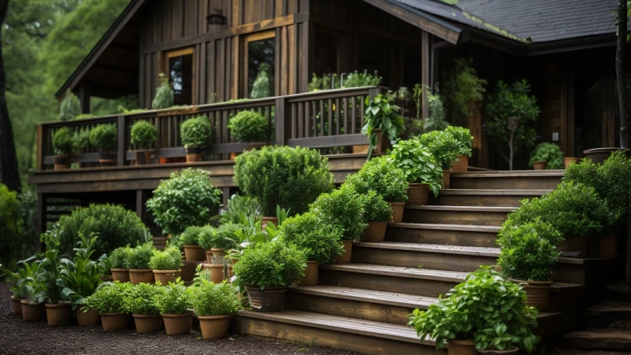 Front Porch Planter Ideas for Outdoor Decor with Creative Planting Solutions