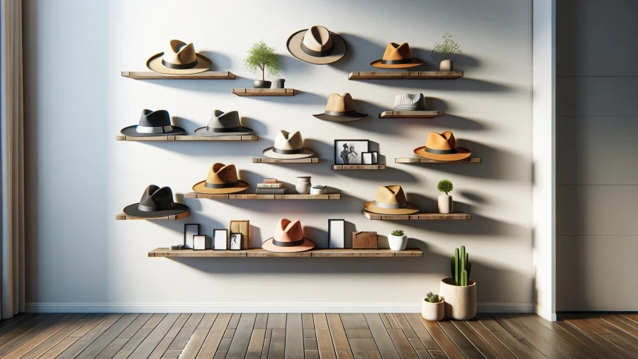 9 Stylish Hat Rack Ideas 2024 to Organize Your Hat Collection