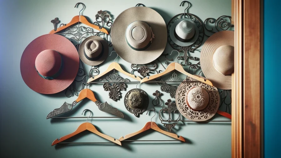 9 Stylish Hat Rack Ideas 2024 to Organize Your Hat Collection