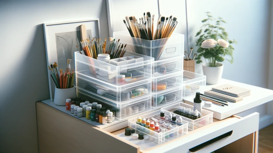 8 Best Methods to Organize Your Home Art Supplies