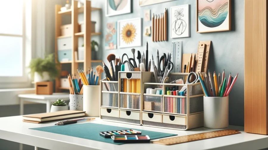 8 Best Methods to Organize Your Home Art Supplies