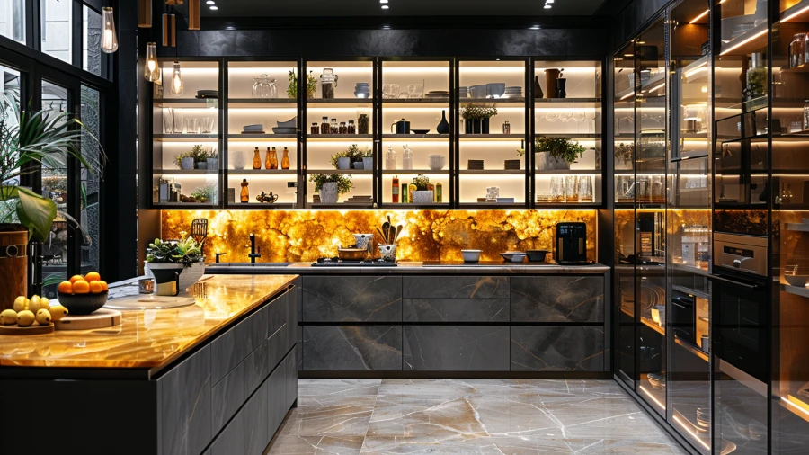 20 Kitchen Cabinet Glass Design Ideas to Elevate Your Kitchen Style