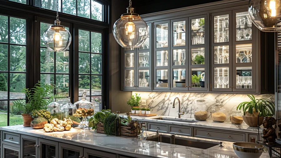 20 Kitchen Cabinet Glass Design Ideas to Elevate Your Kitchen Style