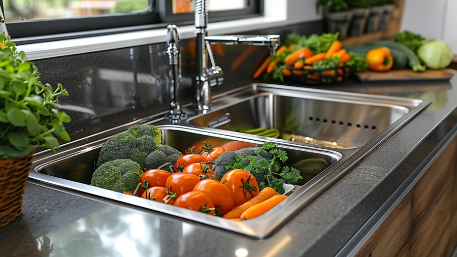 Make Your Sink Stand Out with these 20 Kitchen Sink Design Ideas in 2024