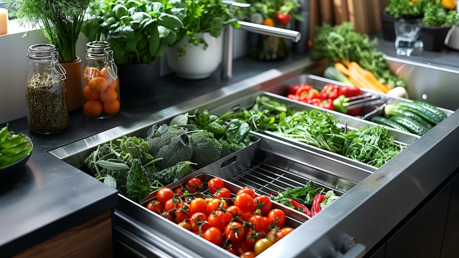 Make Your Sink Stand Out with these 20 Kitchen Sink Design Ideas in 2024