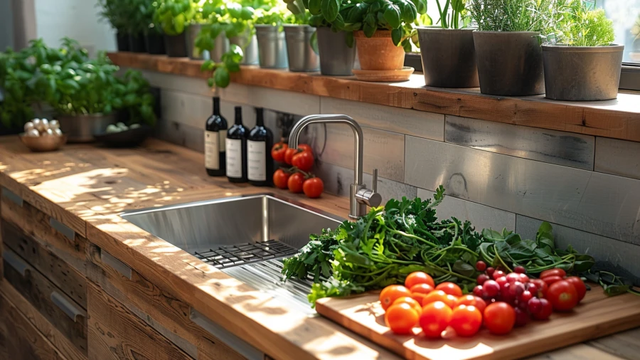 Make Your Sink Stand Out with these 20 Kitchen Sink Design Ideas in 2024