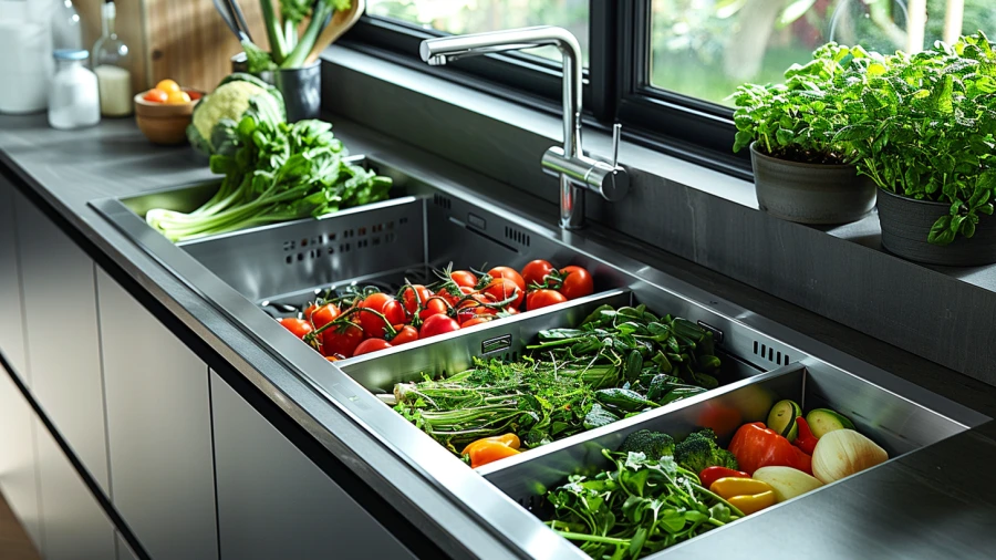 Make Your Sink Stand Out with these 20 Kitchen Sink Design Ideas in 2024