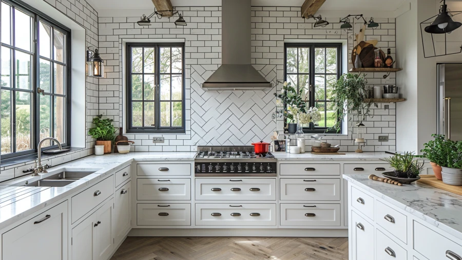20 Kitchen Tile Design Ideas to Elevate Your Kitchen Space with Stunning Tiles