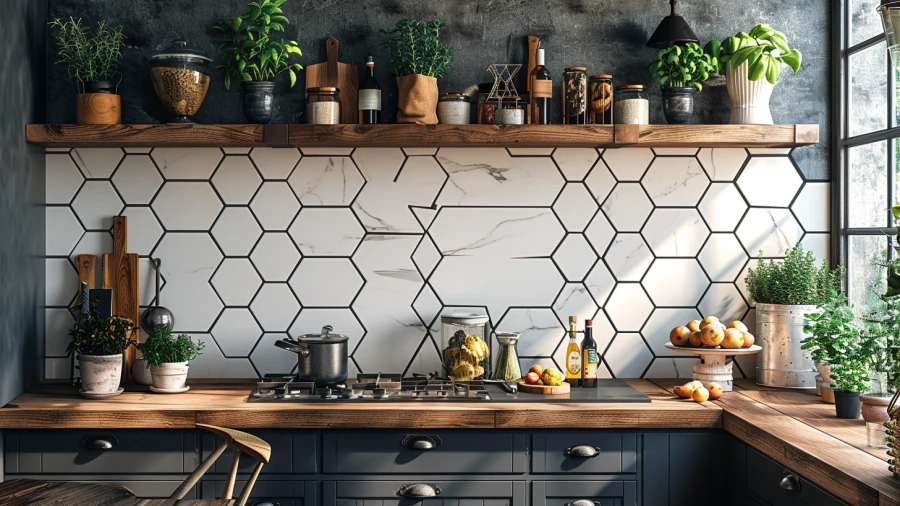 20 Kitchen Tile Design Ideas to Elevate Your Kitchen Space with Stunning Tiles