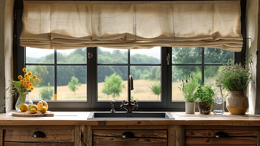 20 Kitchen Window Treatment Ideas to Brighten Your Kitchen