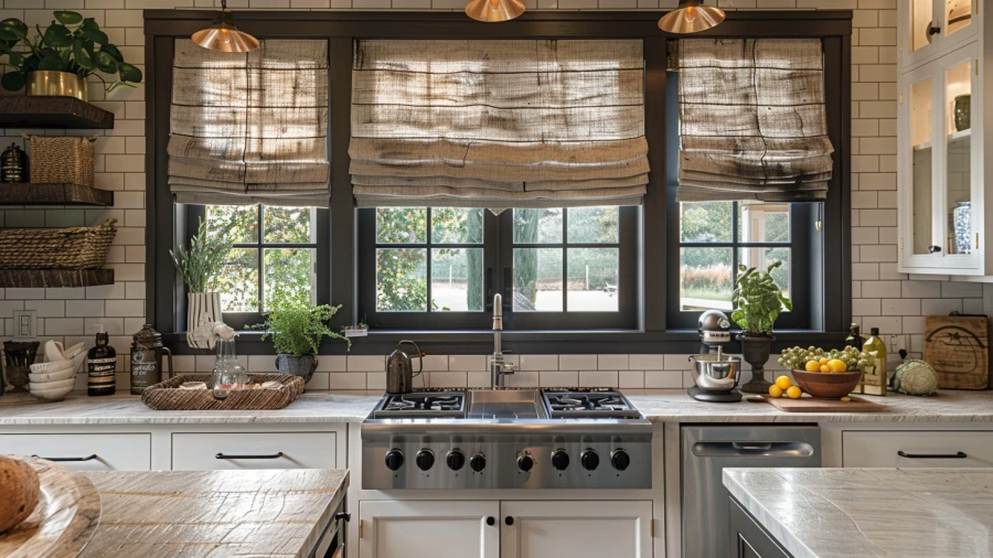 20 Kitchen Window Treatment Ideas to Brighten Your Kitchen