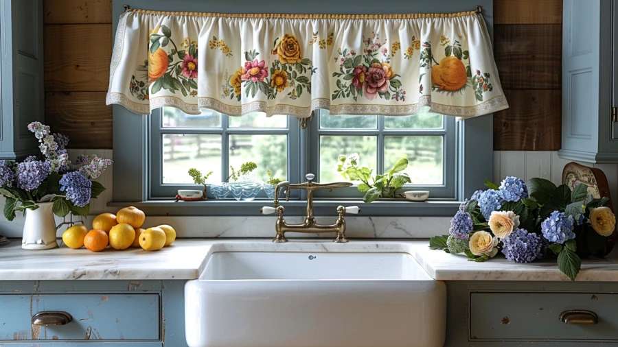 20 Kitchen Window Treatment Ideas to Brighten Your Kitchen