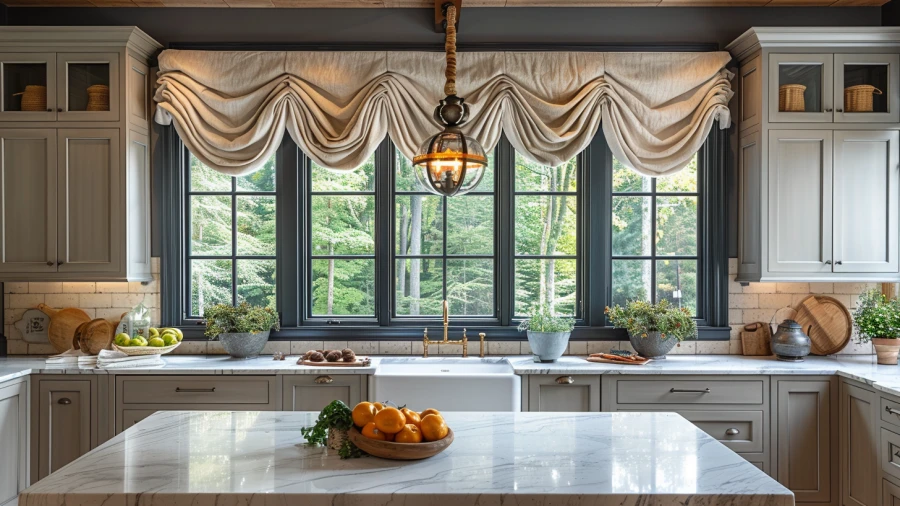 20 Kitchen Window Treatment Ideas to Brighten Your Kitchen