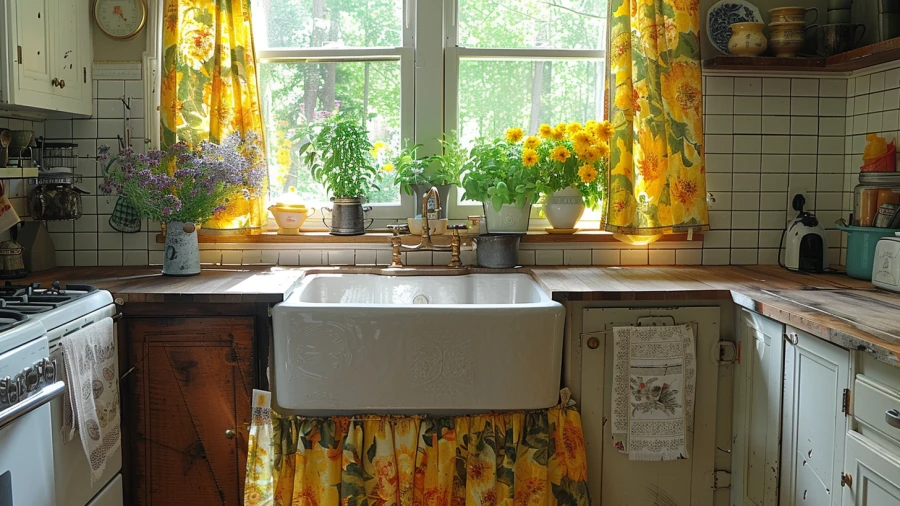 20 Kitchen Window Treatment Ideas to Brighten Your Kitchen