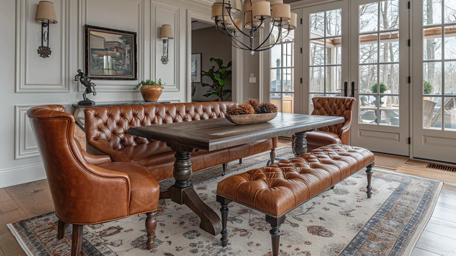 Leather Dining Room Chair Ideas - 20 Stylish Ideas