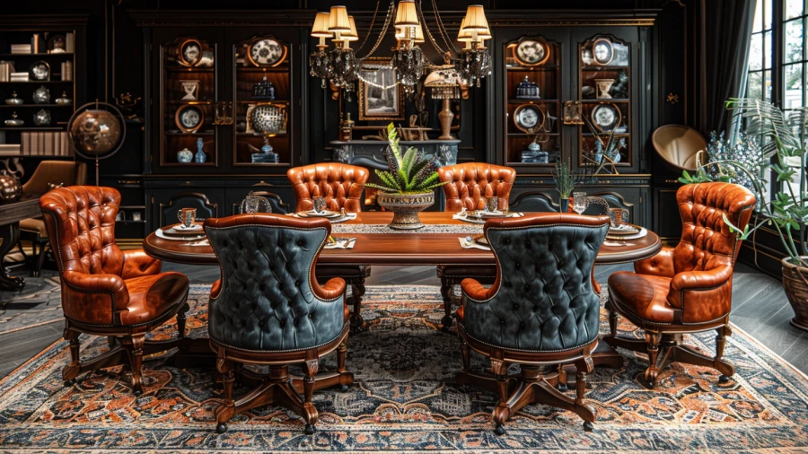 Leather Dining Room Chair Ideas - 20 Stylish Ideas