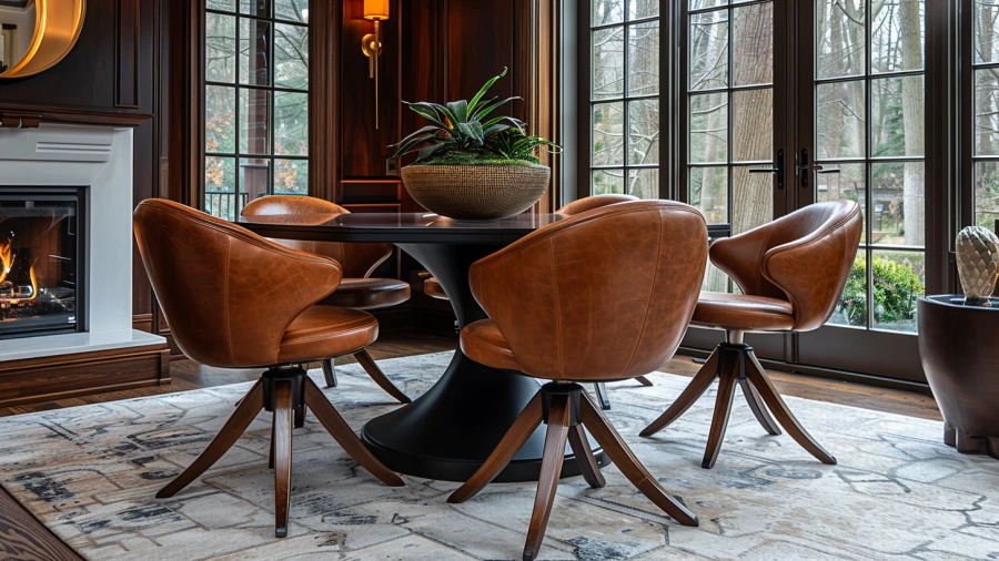 Leather Dining Room Chair Ideas - 20 Stylish Ideas