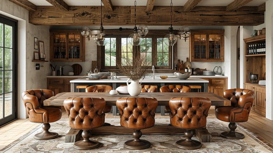 Leather Dining Room Chair Ideas - 20 Stylish Ideas