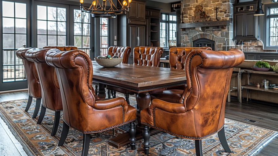 Leather Dining Room Chair Ideas - 20 Stylish Ideas