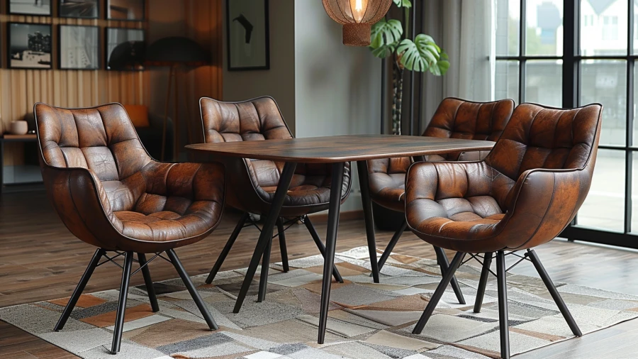 Leather Dining Room Chair Ideas - 20 Stylish Ideas