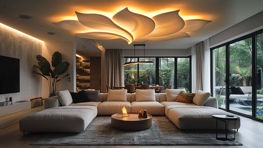 20 Living Room Ceiling Lighting Ideas for Home Decoration in 2024