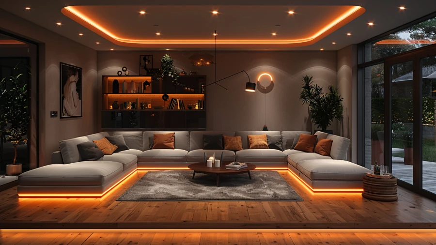 20 Living Room Ceiling Lighting Ideas for Home Decoration in 2024