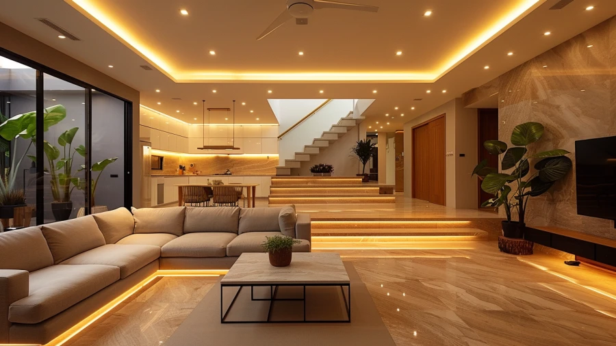 20 Living Room Ceiling Lighting Ideas for Home Decoration in 2024