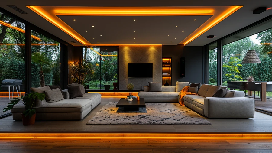 20 Living Room Ceiling Lighting Ideas for Home Decoration in 2024